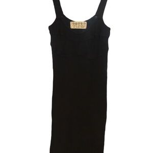 Free People mid length sweater dress / medium / navy in NWOT condition